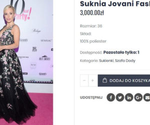 Doda wyprzedaje ciuchy