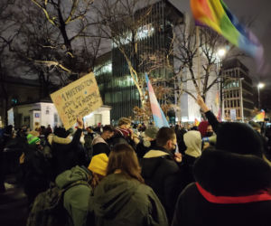 Strajk Kobiet 27.01.2021. Tłumy przed Trybunałem Konstytucyjnym