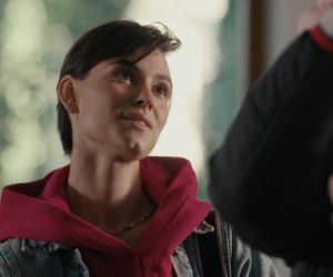 Na dobre i na złe odc. 977. Blanka (Pola Gonciarz), Mario (Marcin Korcz), Nina (Rita Sobocińska)