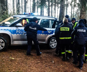Mońki (woj. podlaskie). Staruszka zamarzała w lesie
