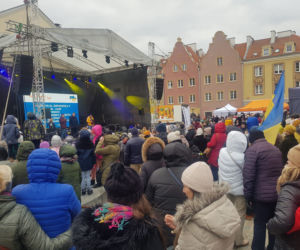 Koncert Olsztyn solidarni z Ukrainą. Ile pieniędzy udało się zebrać? [ZDJĘCIA]
