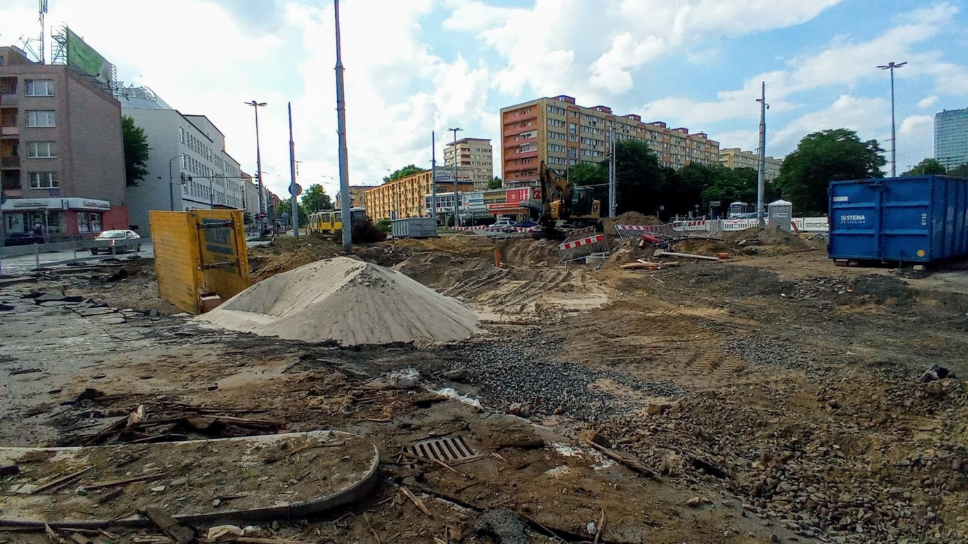"Torowa rewolucja" w Szczecinie - czerwiec 2021