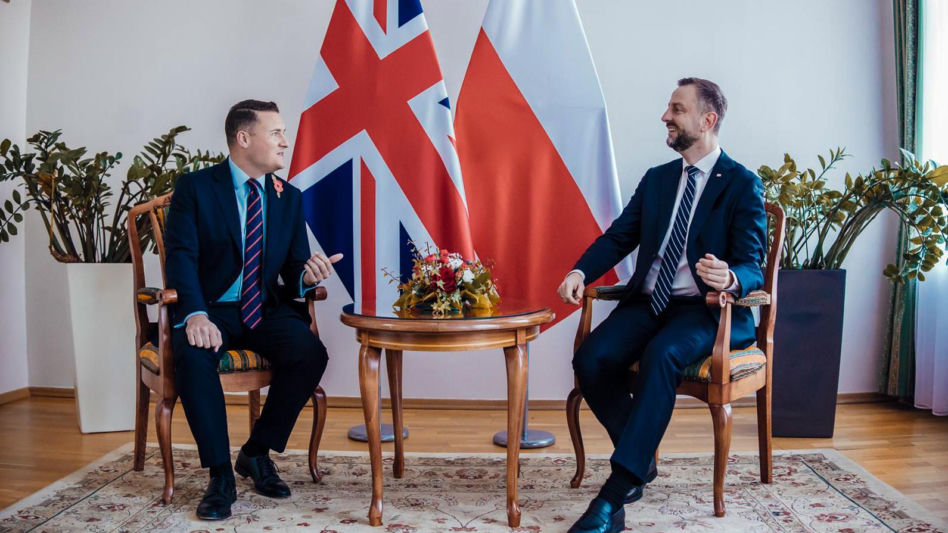 Spotkanie ministrów obrony Polski i Wielkiej Brytanii