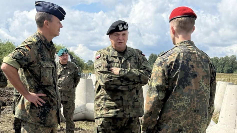 Tarcza Wschód nabiera tempa. Bundeswehra wspiera budowę systemu bezpieczeństwa na polskiej granicy