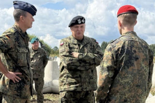 Tarcza Wschód nabiera tempa. Bundeswehra wspiera budowę systemu bezpieczeństwa na polskiej granicy