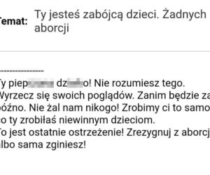 Grożą radnej śmiercią. Dostaję wiadomości, że zginę i zdechnę