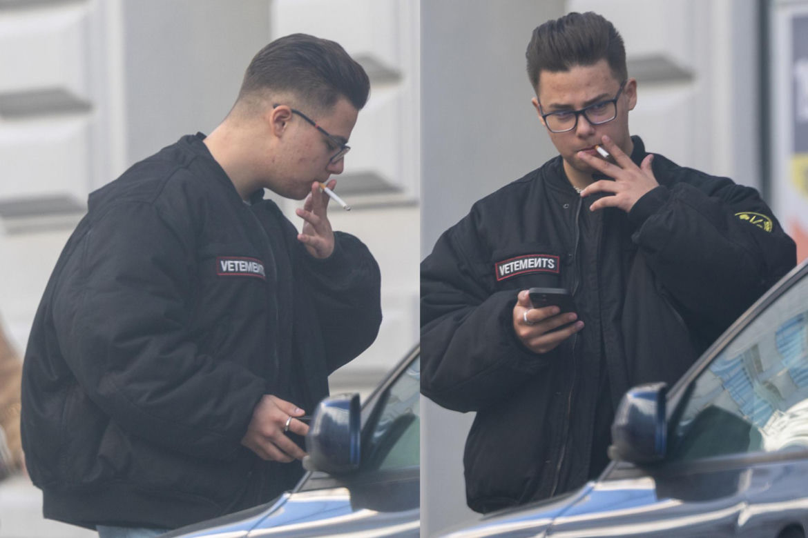 Allan pali jak smok