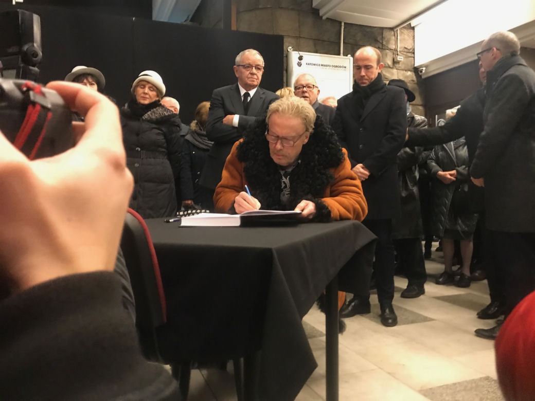 Pogrzeb Kazimierza Kutza w Katowicach