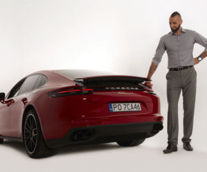 Marcin Gortat w Porsche Panamera 4 E-Hybrid