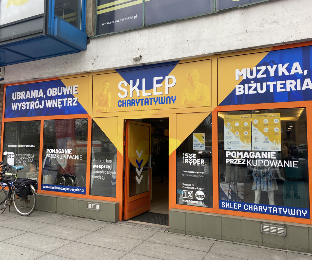 Sklep charytatywny w Szczecinie