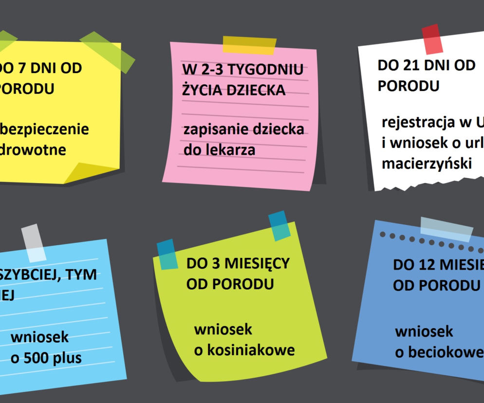 Formalności po narodzinach dziecka - o czym musisz pamietać?