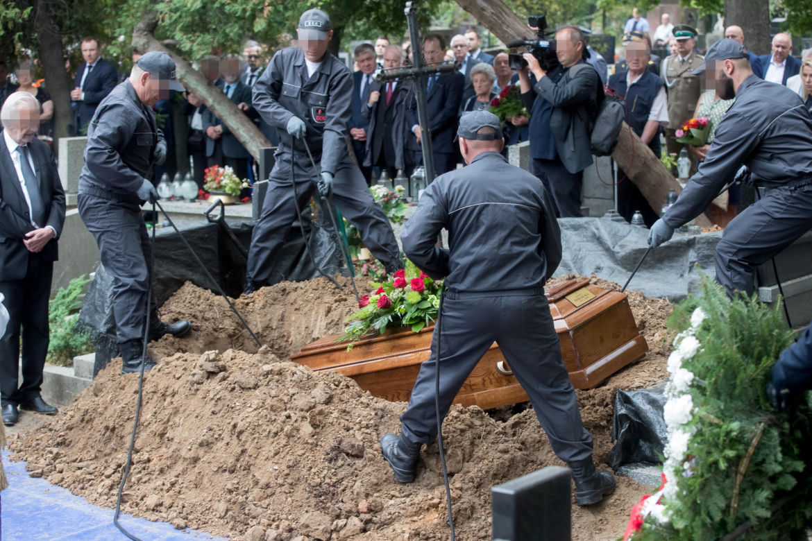 Pogrzeb Janiny Terleckiej, matki marszałka Ryszarda Terleckiego