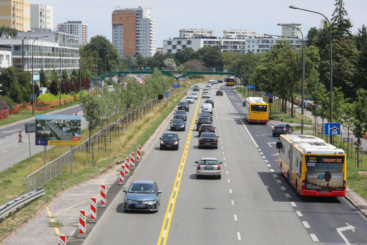 Remont wiaduktu Trasy Łazienkowskiej