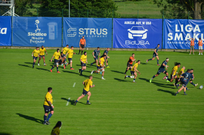 Siedlczanie wygrali półfinałowy mecz Ekstraligi Rugby! MKS Awenta Pogoń Siedlce pokonał Life Style Catering RC Arka Gdynia