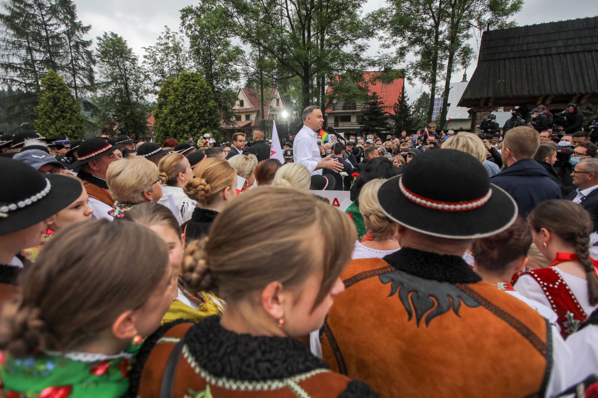 Duda w Poroninie