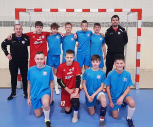 Mistrzowie Województwa LZS w Halowej Piłce Nożnej U-14