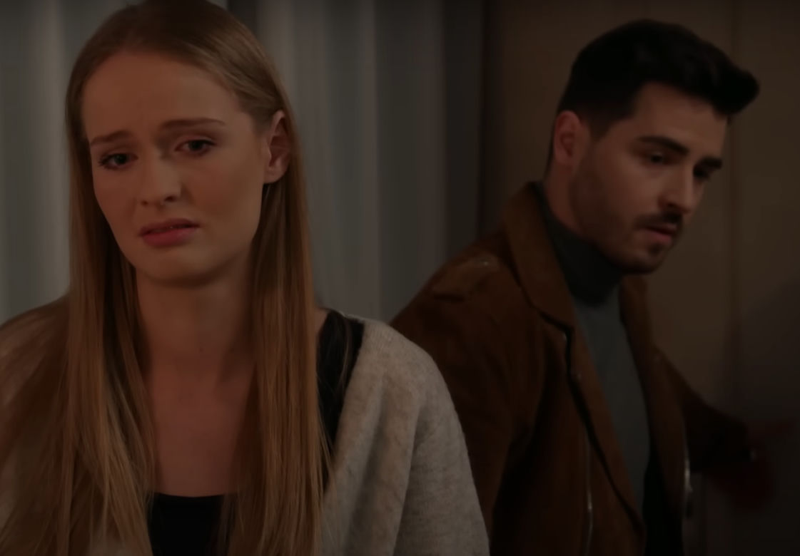 Pierwsza miłość. Kacper (Damian Kulec), Weronika (Dominika Kryszczyńska)