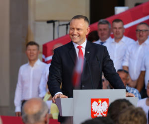 Marta Nawrocka na rocznicy zaprzysiężenia męża