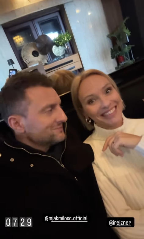 M jak miłość na planie. Dorota (Iwona Rejzner), Bartek (Arkadiusz Smoleński)