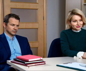 Barwy szczęścia, odc. 2092. Bożena (Marieta Żukowska), Bruno (Lesław Surek)