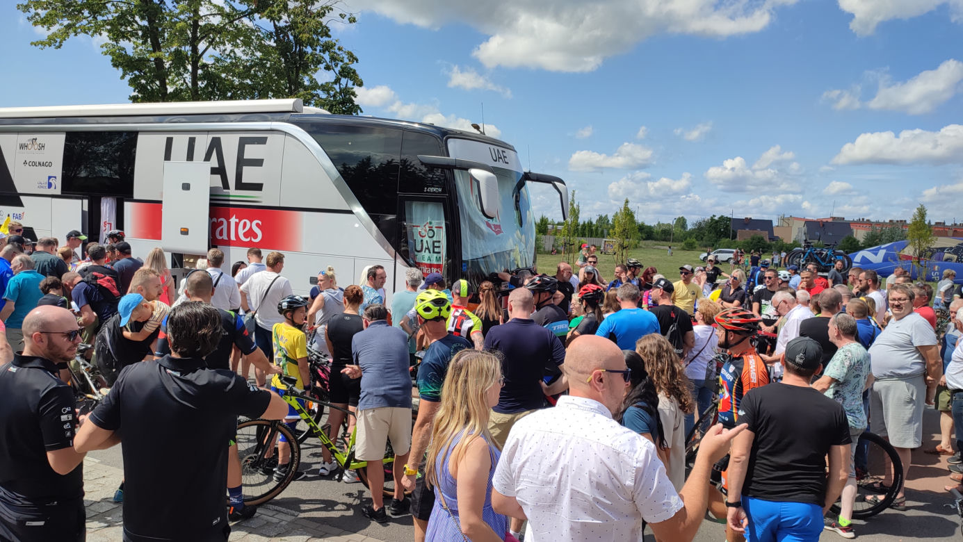 80. Tour de Pologne. Start Etapu II z Leszna