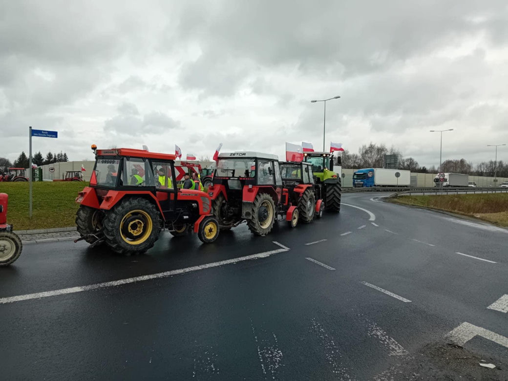 Strajk rolników w Tarnowie, 20.02.2024