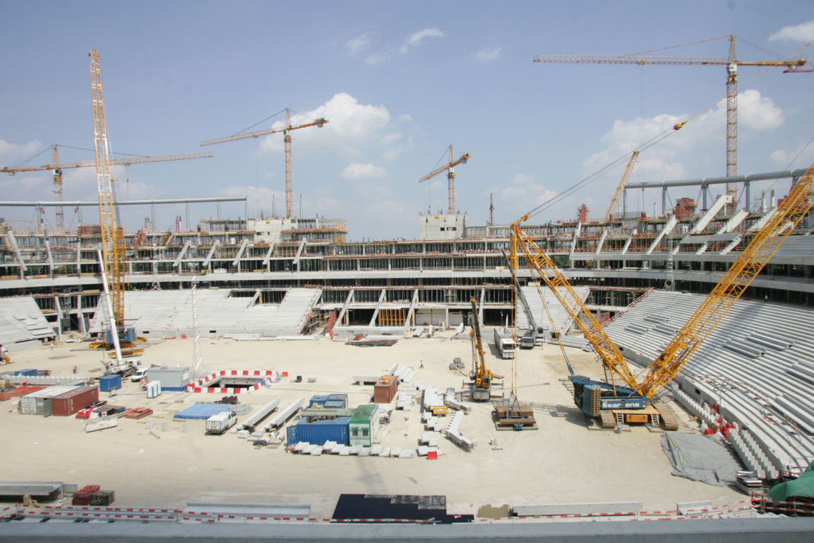 Budowa Stadionu Narodowego w Warszawie