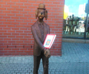 Pomnik Ferdynanda Wspaniałego odsłonięto przed Galerią Łódzką