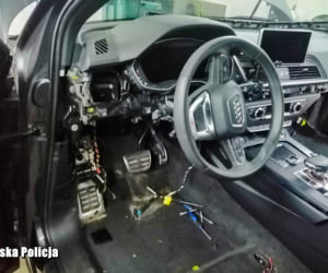 Pochodzące z kradzieży Audi Q5