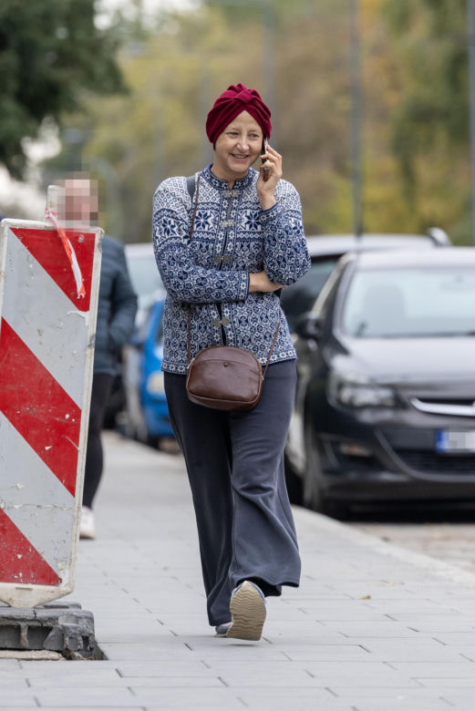 Monika Pikuła wychodzi ze szpitala
