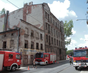 Zawalona kamienica Łódź 2