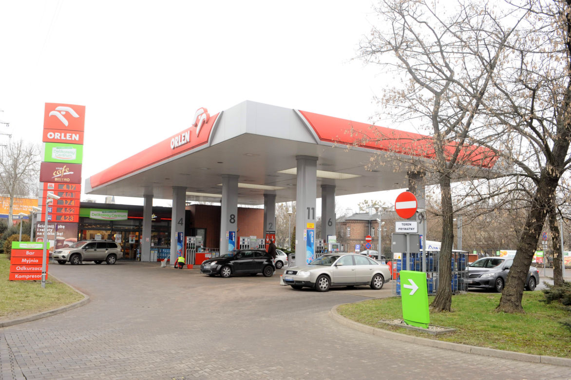 STACJE BENZYNOWE, ZAKAZ HANDLU, 
