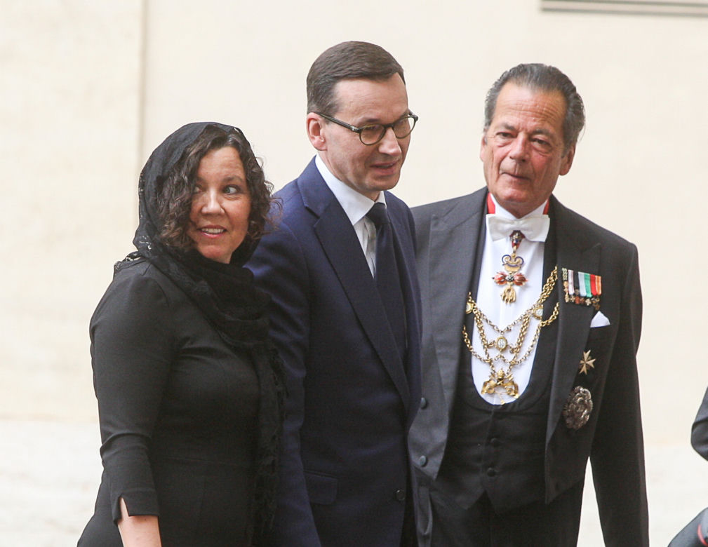 Mateusz Morawiecki z żoną