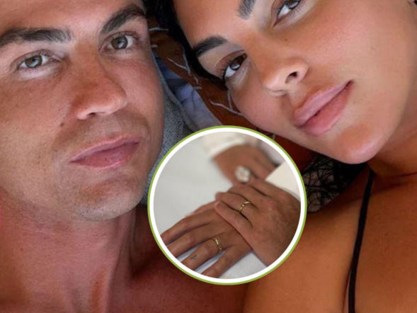 Cristiano Ronaldo i Georgina już po ślubie! Romantyczne zdjęcie obiegło świat