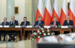 Politycy zjechali do Pałacu Prezydenckiego na Radę Bezpieczeństwa Narodowego