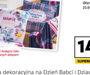 Poduszka dekoracyjna na Dzień Babci i Dziadka