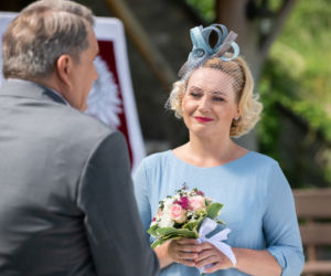 Na Wspólnej odc. 2950. Danka (Lucyna Malec), Marek (Grzegorz Gzyl)
