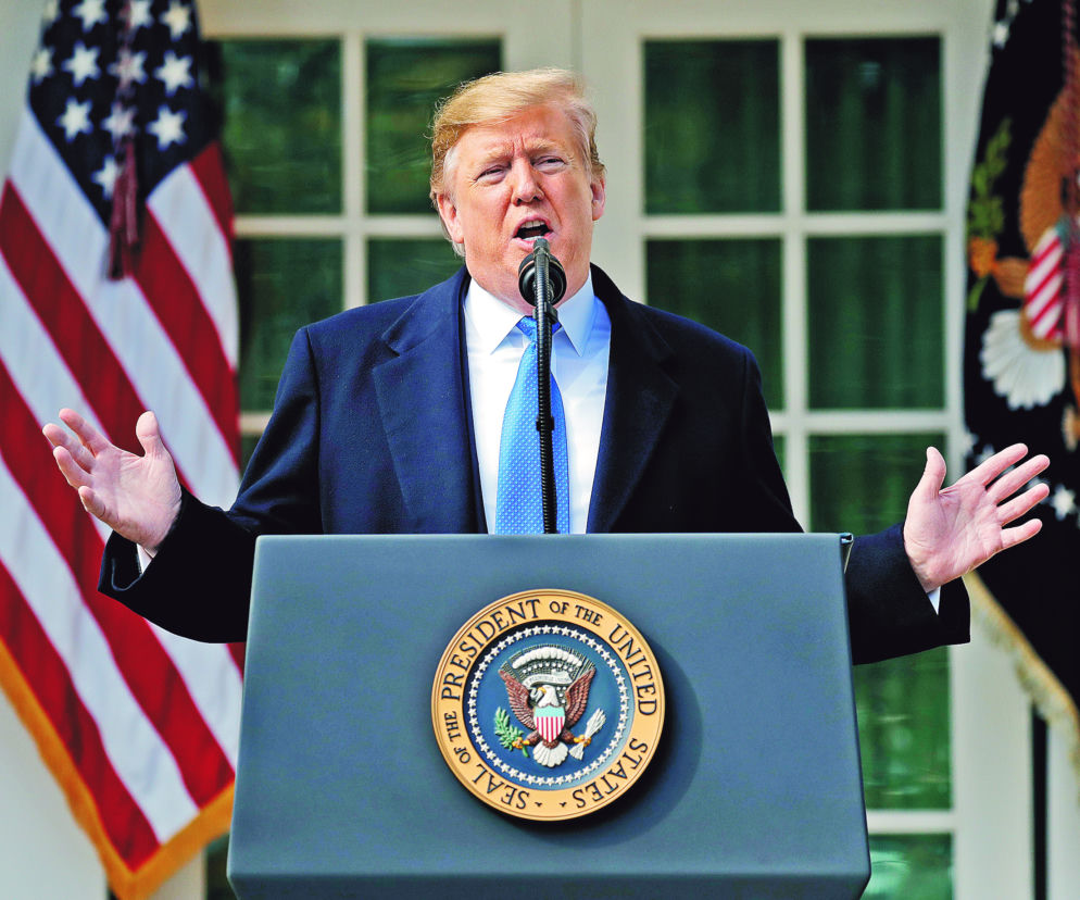 Trump zapowiada stan wyjątkowy
