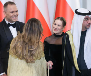 Nawroccy zadali szyku na spotkaniu z Korpusem Dyplomatycznym