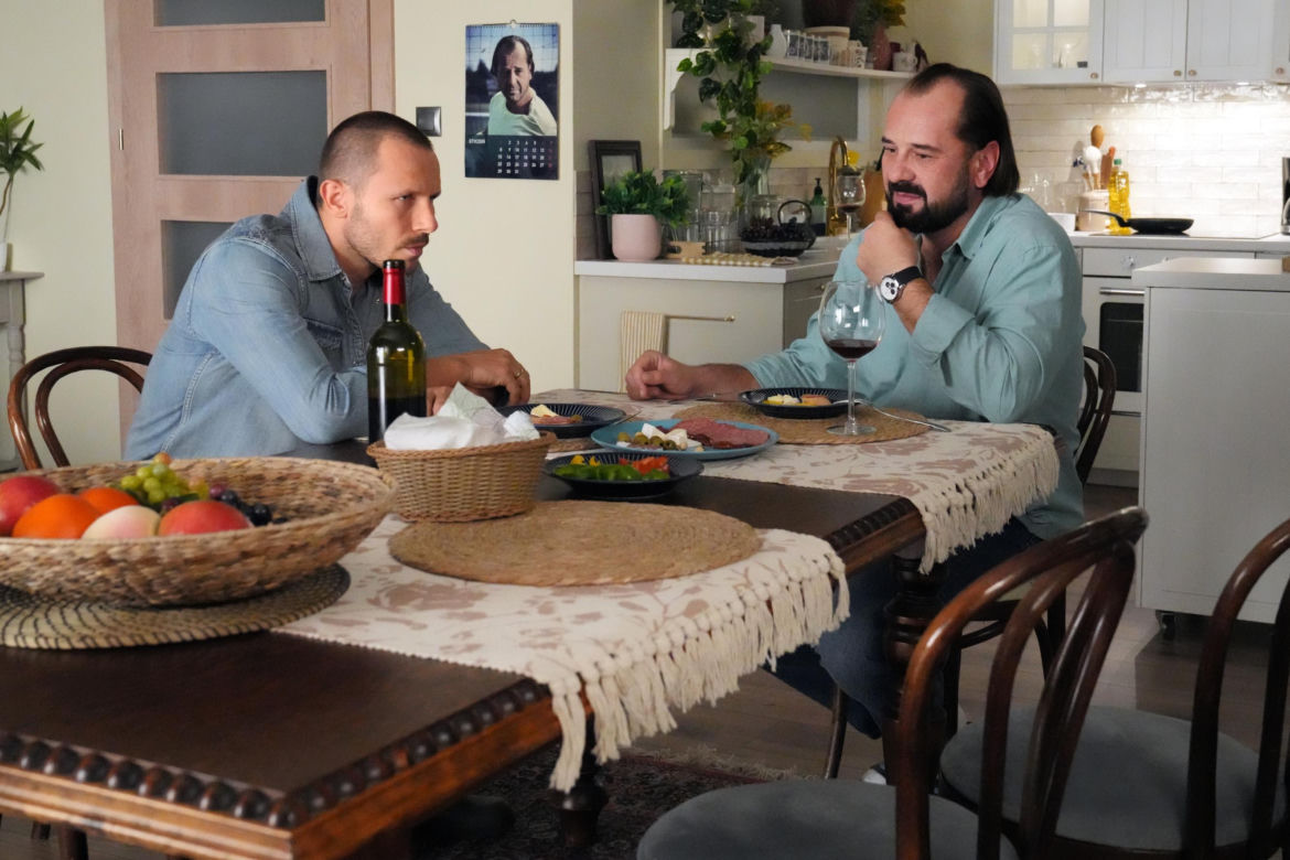 Barwy szczęścia odc. 3134. Franek (Mateusz Banasiuk), Borys (Jakub Wieczorek)
