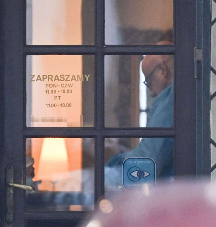 Szaleńczy rajd Piotra Gąsowskiego po okulary