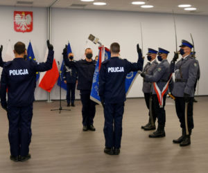 Podlaskie. Uroczyste ślubowanie 21 nowych policjantów