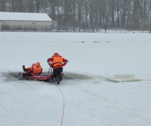 Strażackie ćwiczenia