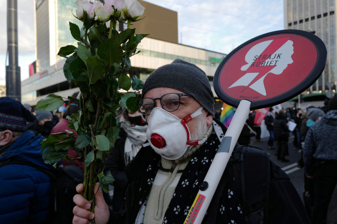 Strajk w Warszawie 8.03.2021
