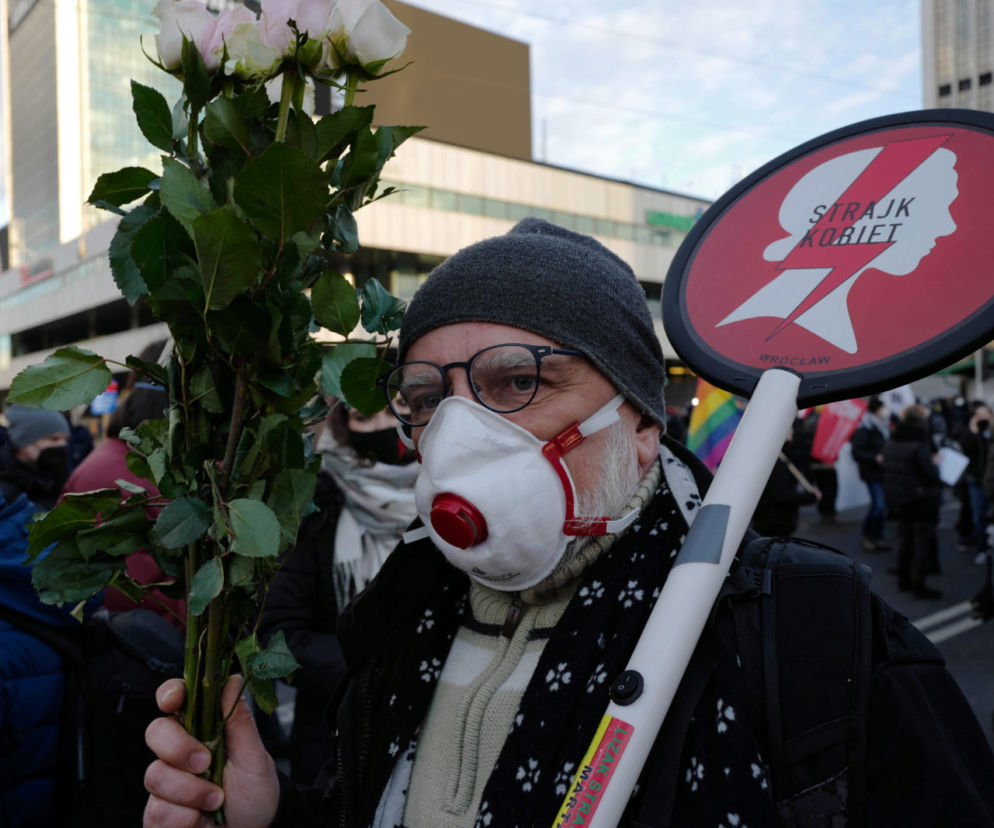 Strajk w Warszawie 8.03.2021
