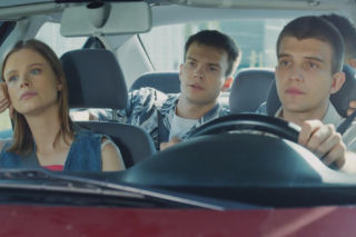 M jak miłość. Majka (Matylda Giegżno), Mateusz (Rafał Kowalski), Tomek Kubicki (Chris Cugowski)