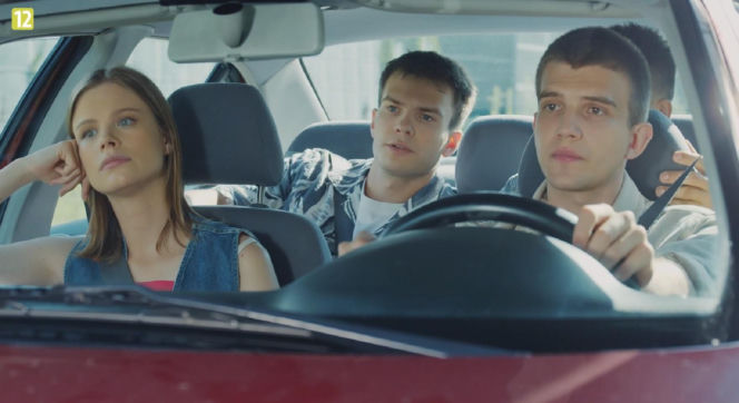 M jak miłość. Majka (Matylda Giegżno), Mateusz (Rafał Kowalski), Tomek Kubicki (Chris Cugowski)