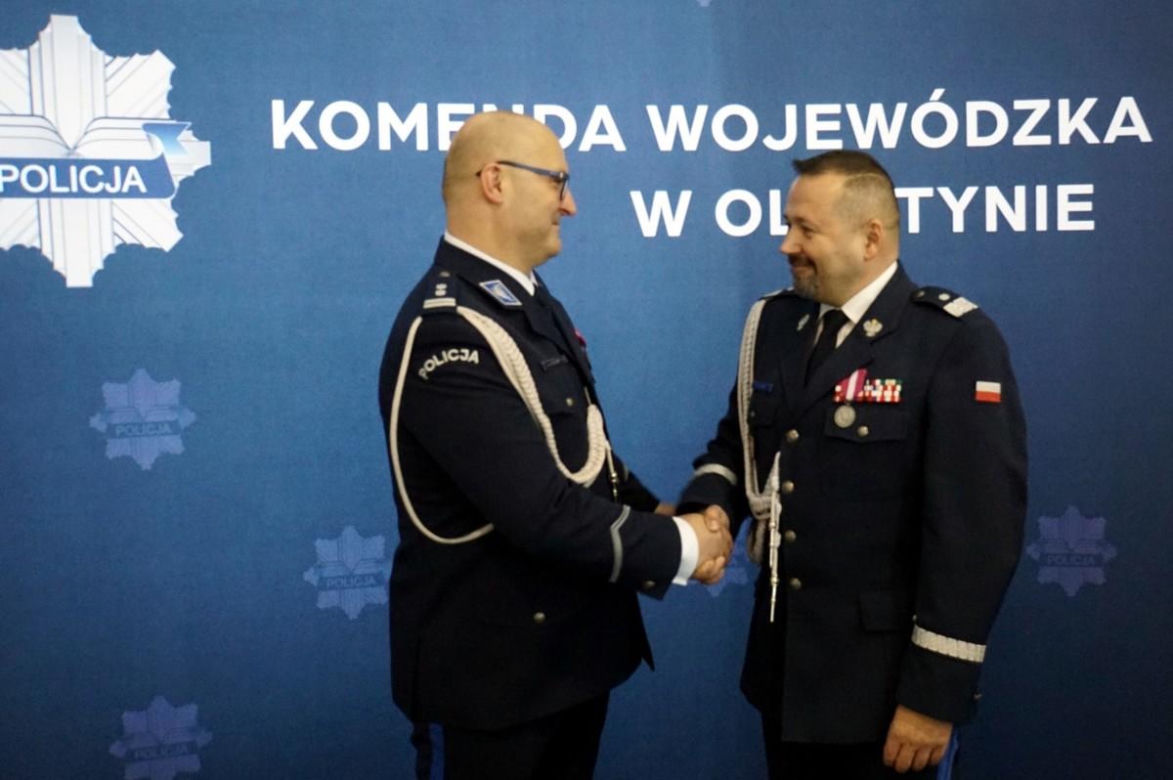 Nowy Komendat Wojewódzkiej Policji w Olsztynie. Kto zastąpił nadinsp. Tomasza Klimka?