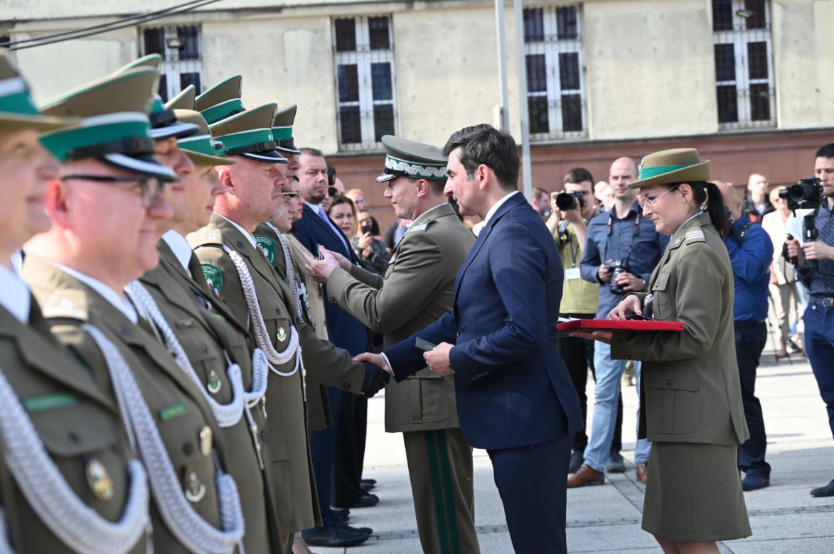 W Rudzie Śląskiej obchodzono Święto Straży Granicznej. Scenę rozgrzał zespół Oberschlesien