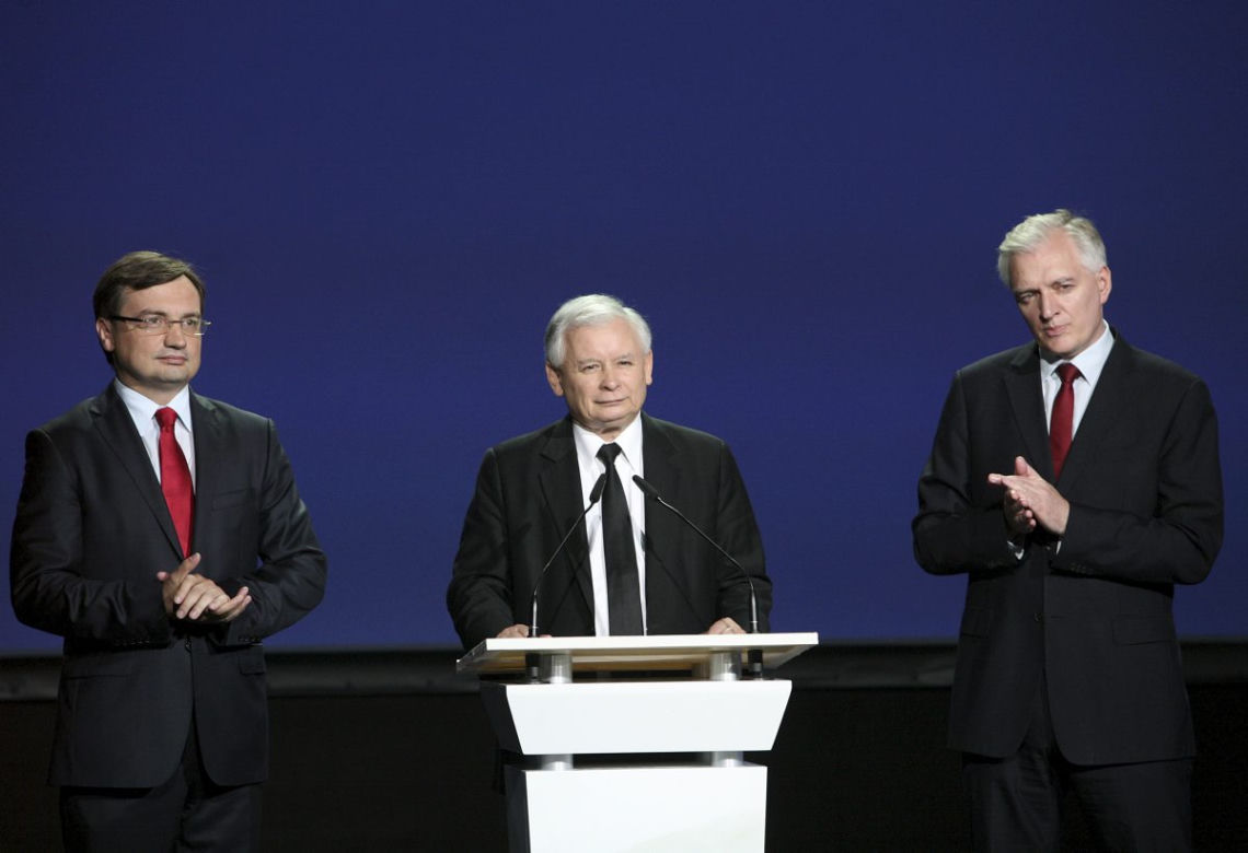 Zbigniew Ziobro, Jarosław Kaczyński,  Jarosław Gowin